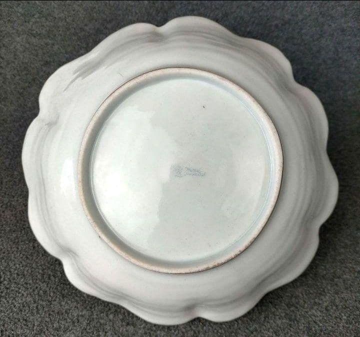 美品★オールドノリタケ クローバー柄金盛りビクトリアン ボウル