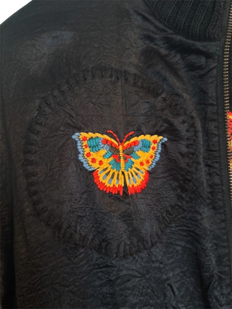 ア*オ様 Y’s ワイズ Yohji Yamamoto 刺繍 リバーシブルブルゾ