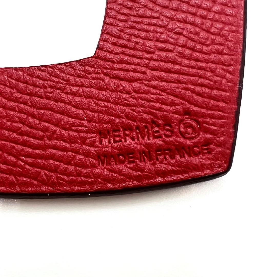 美品✨ エルメス プティアッシュ ハート トゴ エプソン バッグチャーム