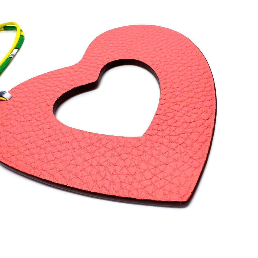 美品✨ エルメス プティアッシュ ハート トゴ エプソン バッグチャーム