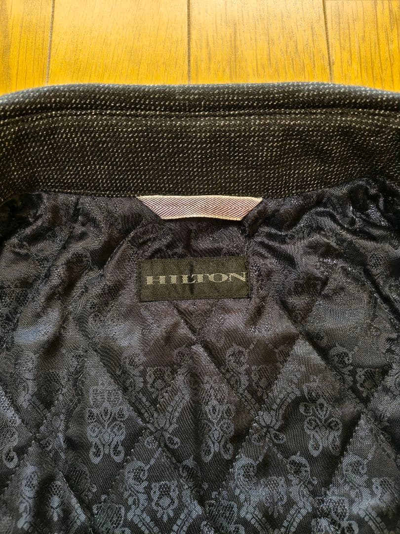 ASAMI　極美品！HILTON ステンカラーコート L ブラック系