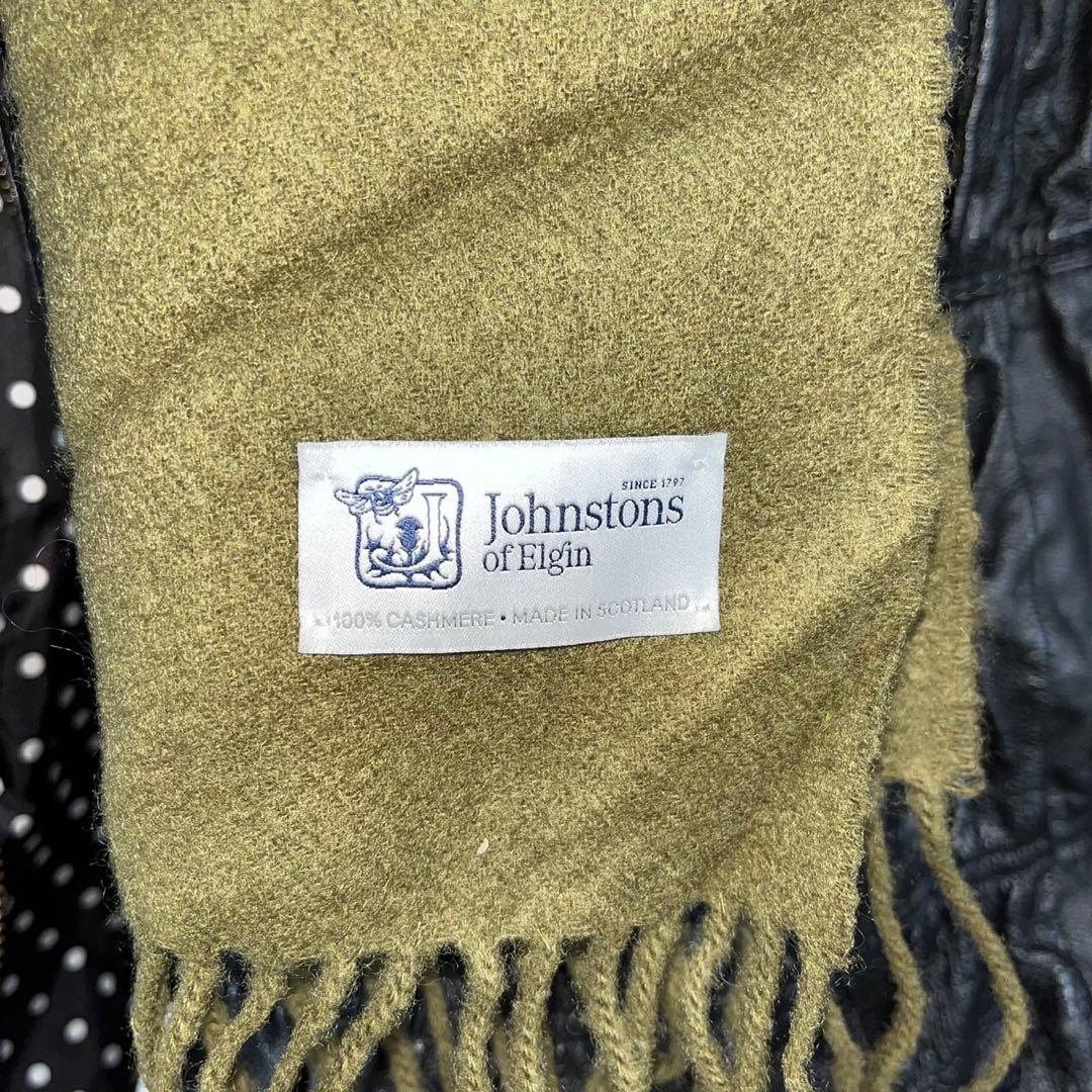 JOHNSTONS OF ELGIN ジョンストンズカシミヤ マフラー