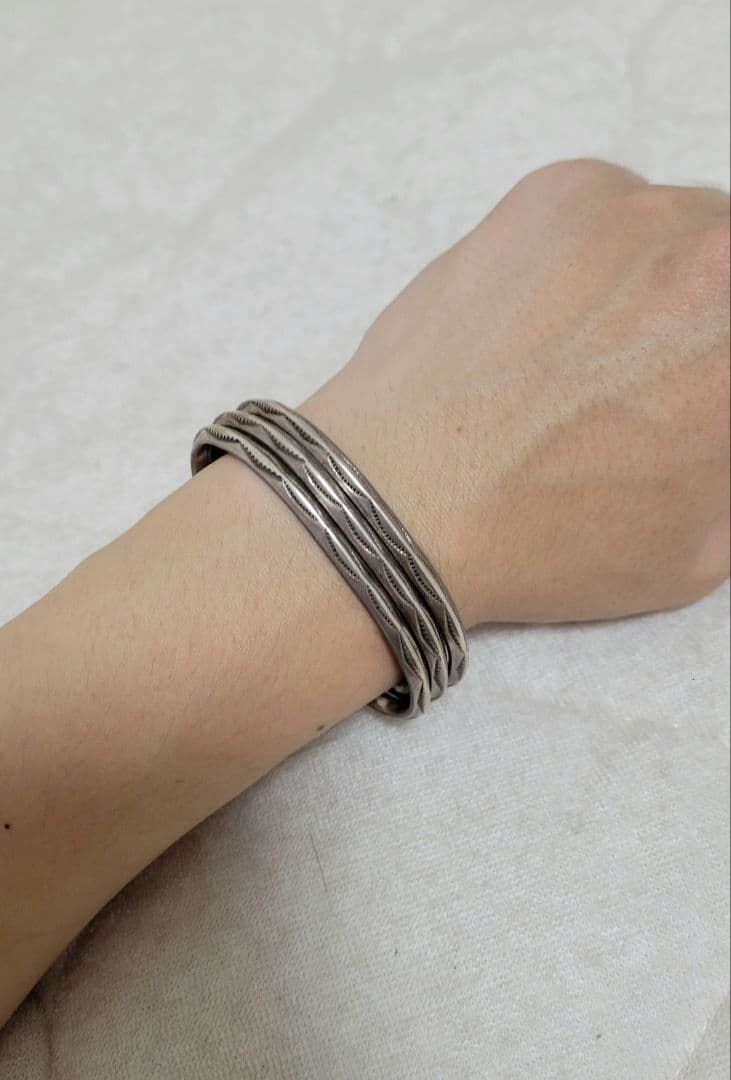 シルバー 925 バングル ヴィンテージ