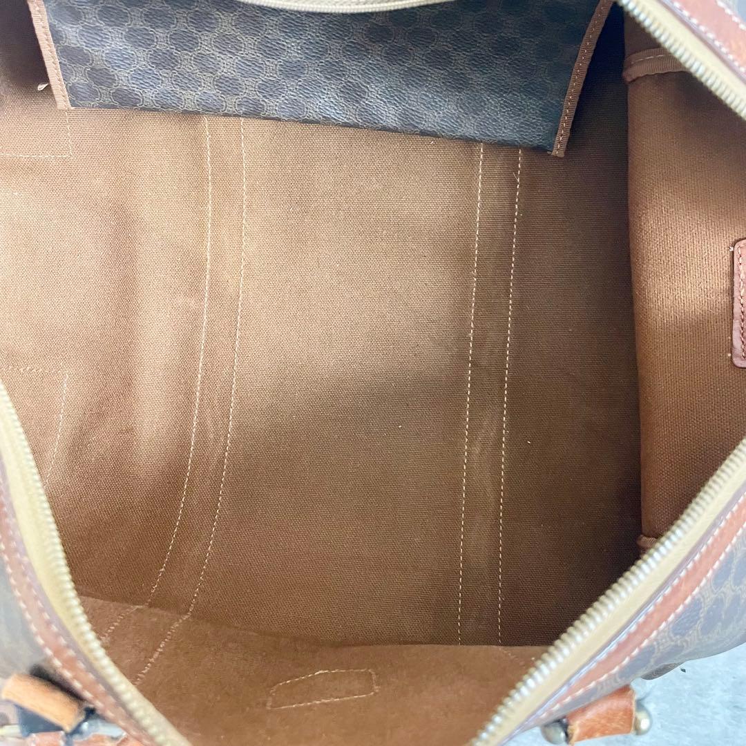 セリーヌ celine ボストンバッグ トリオンフ マカダム