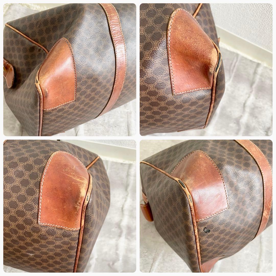 セリーヌ celine ボストンバッグ トリオンフ マカダム