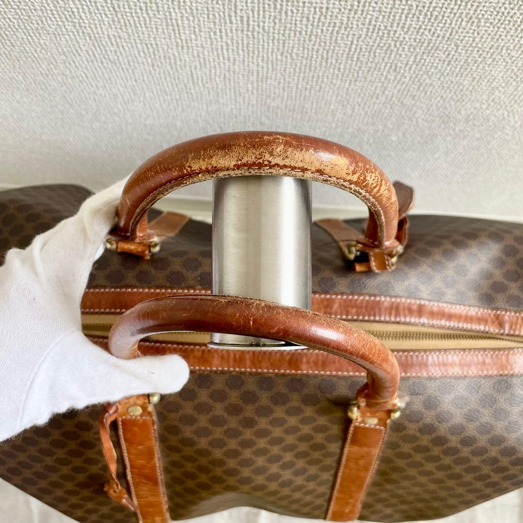 セリーヌ celine ボストンバッグ トリオンフ マカダム