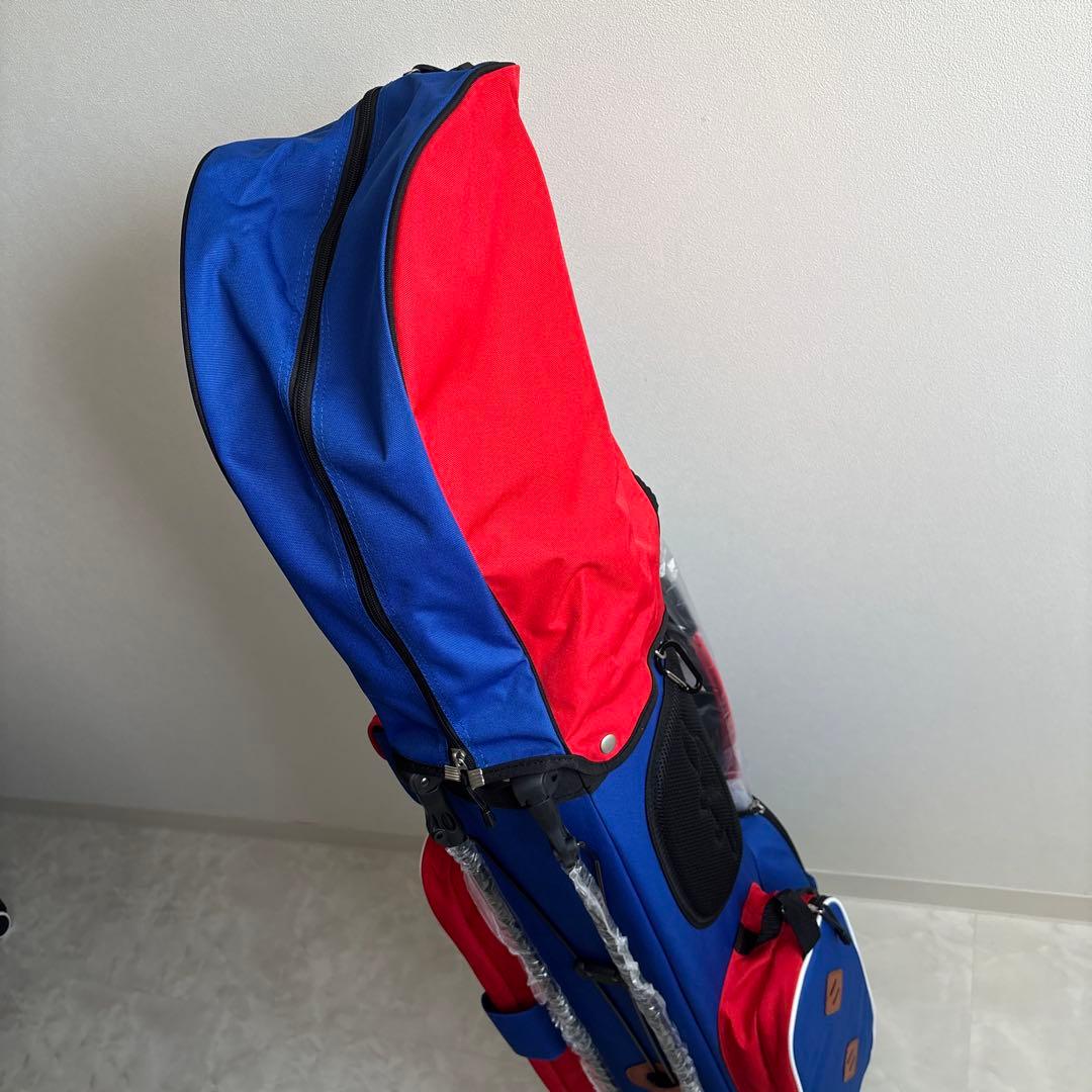 Rough & Swell キャディバッグ 青・赤・白