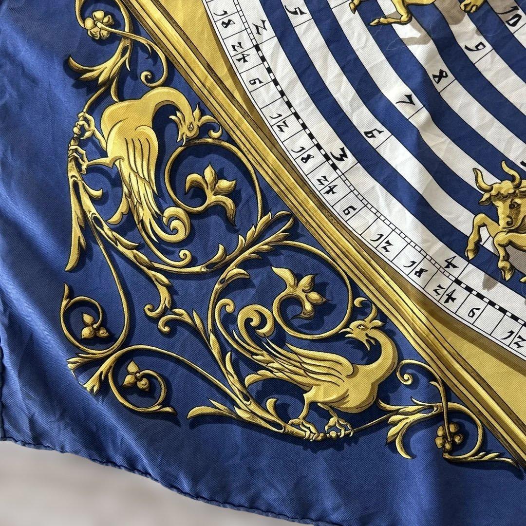 エルメス　星座デザイン シルクスカーフ