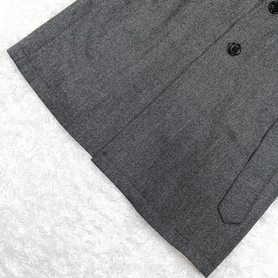 ブラックレーベルクレストブリッジ×ロロピアーナ×ヘリンボーン L トレンチコート