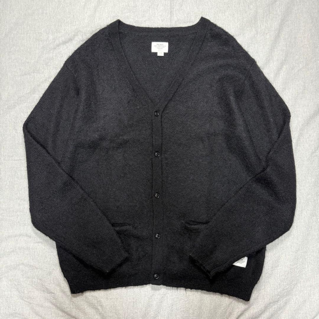 トシ丸 様 CRIMIE MOHAIR KNIT CARDIGAN 黒 XL.