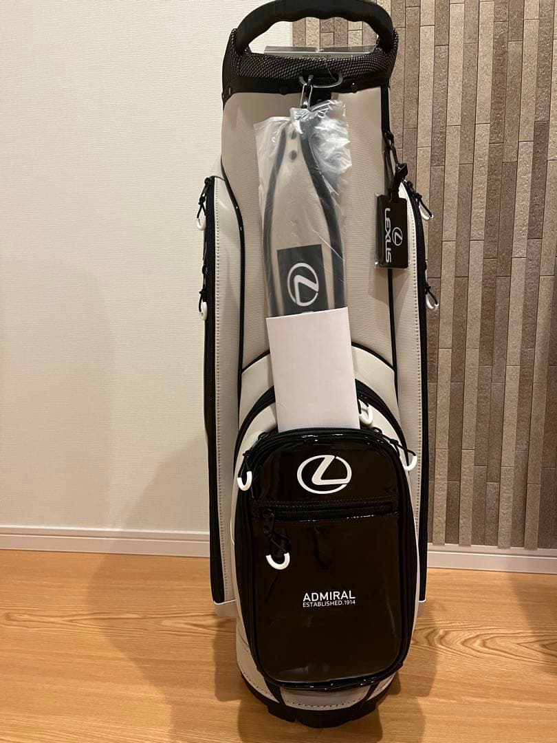 【新品】レクサス　アドミラル✖️キャディバッグ　値下げ中❕