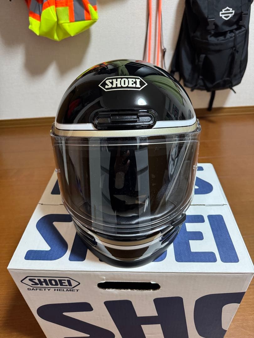 SHOEI グラムスタービバーク黒L程度極上品