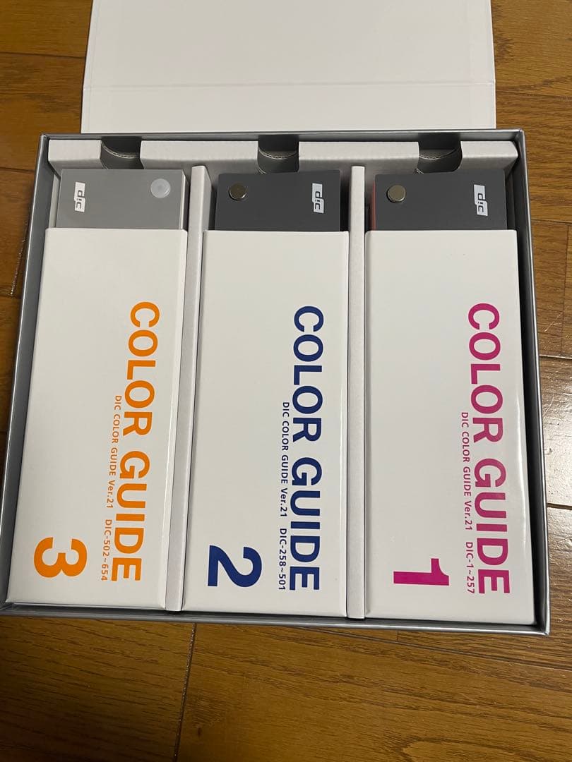 カラーガイドCOLOR GUIDE DIC ver.21 1・2・3