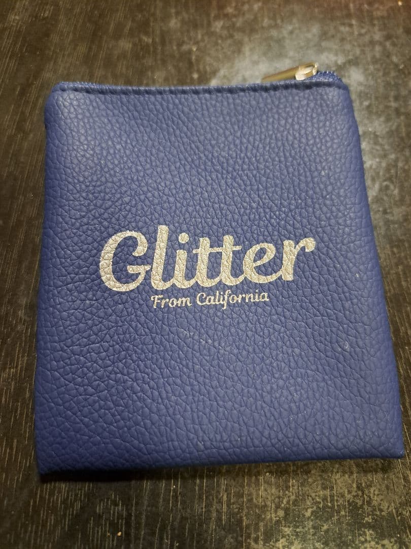 Glitter ラインストーンネックレス 専用ポーチ付き