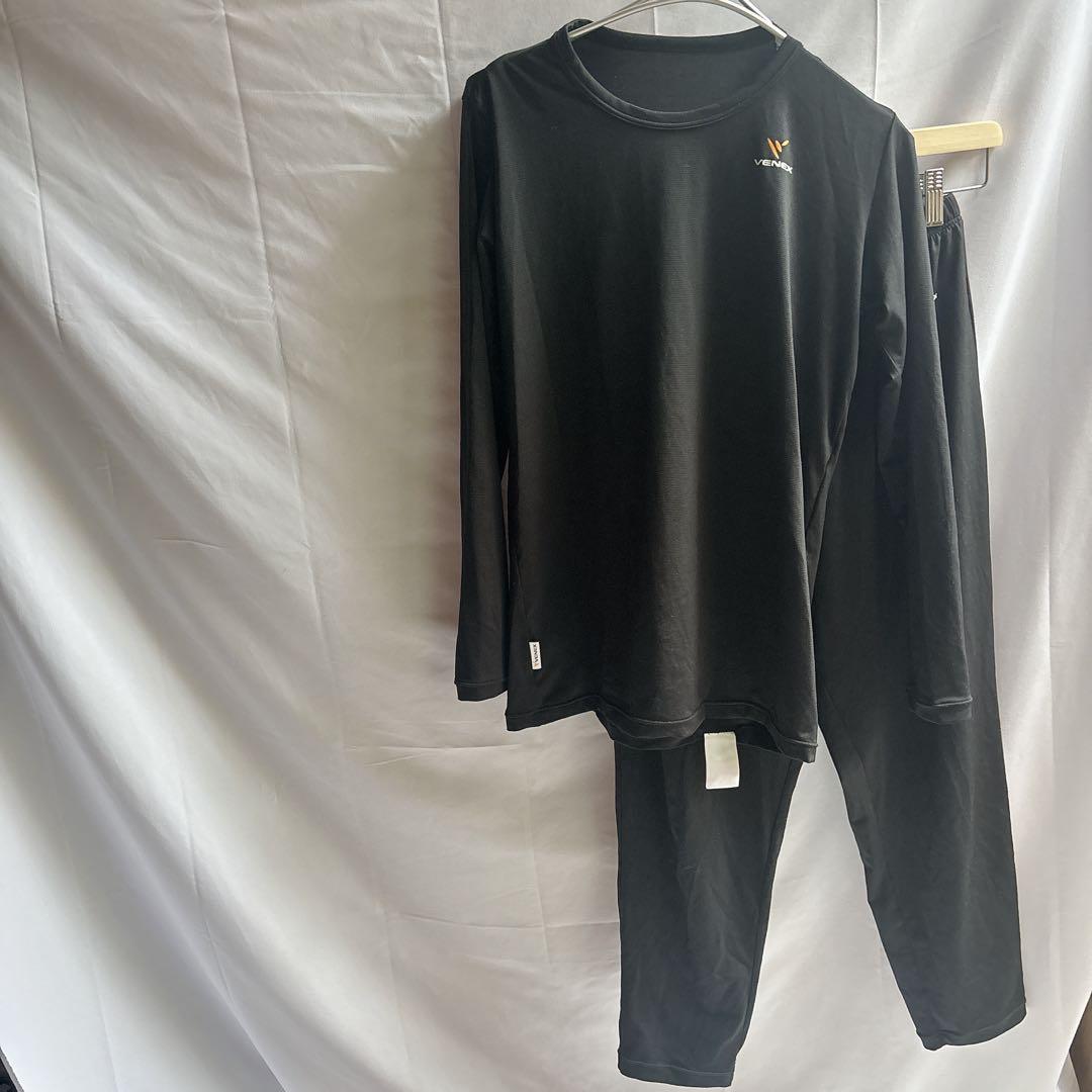 上下⭐️VENEX レディース リフレッシュ Tシャツ長袖 ＆パンツ8分丈【M】
