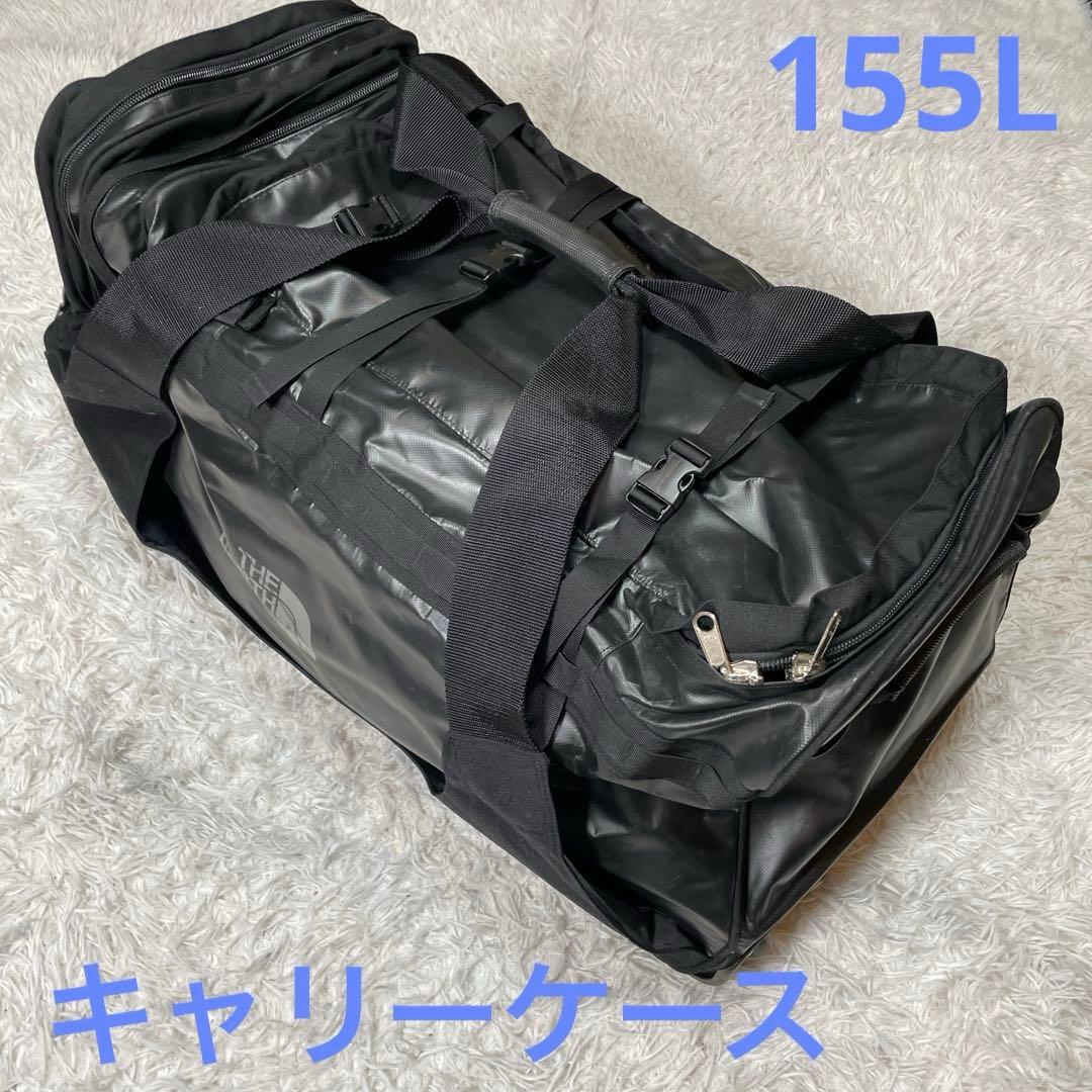 ザノースフェイス　キャリーバッグ　ケース　大容量　ブラック　約155L