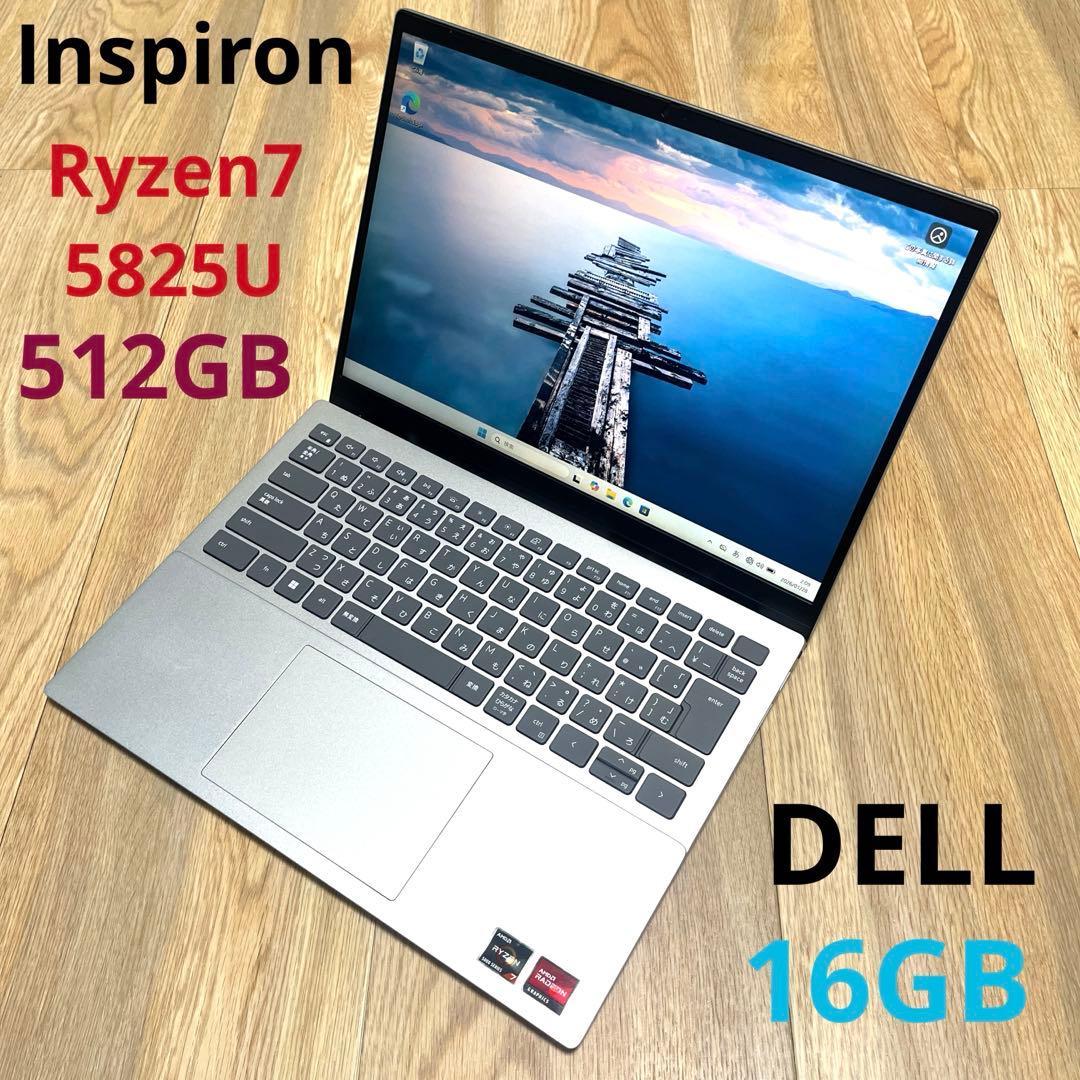 Windowsノート本体 DELL Inspiron 14 Ryzen7 5825U 16GB 512GB