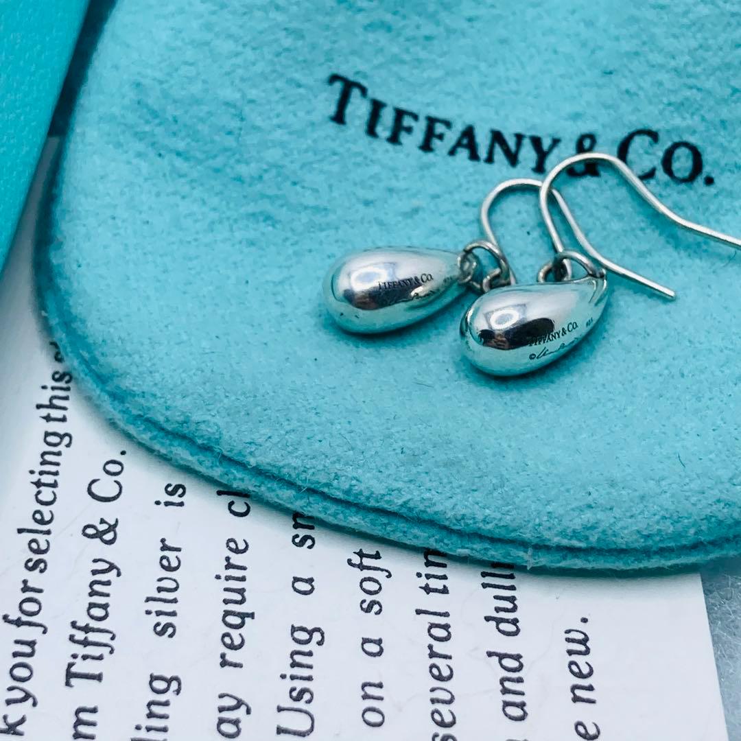 極美品✨ ティファニー ピアス 両耳￼￼ ティアドロップ AG925