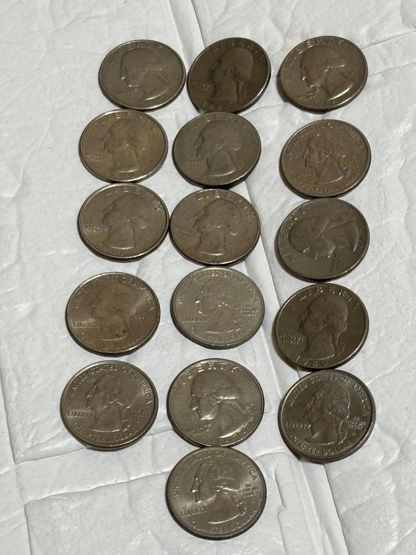 クオーター 16枚セット 年号多数