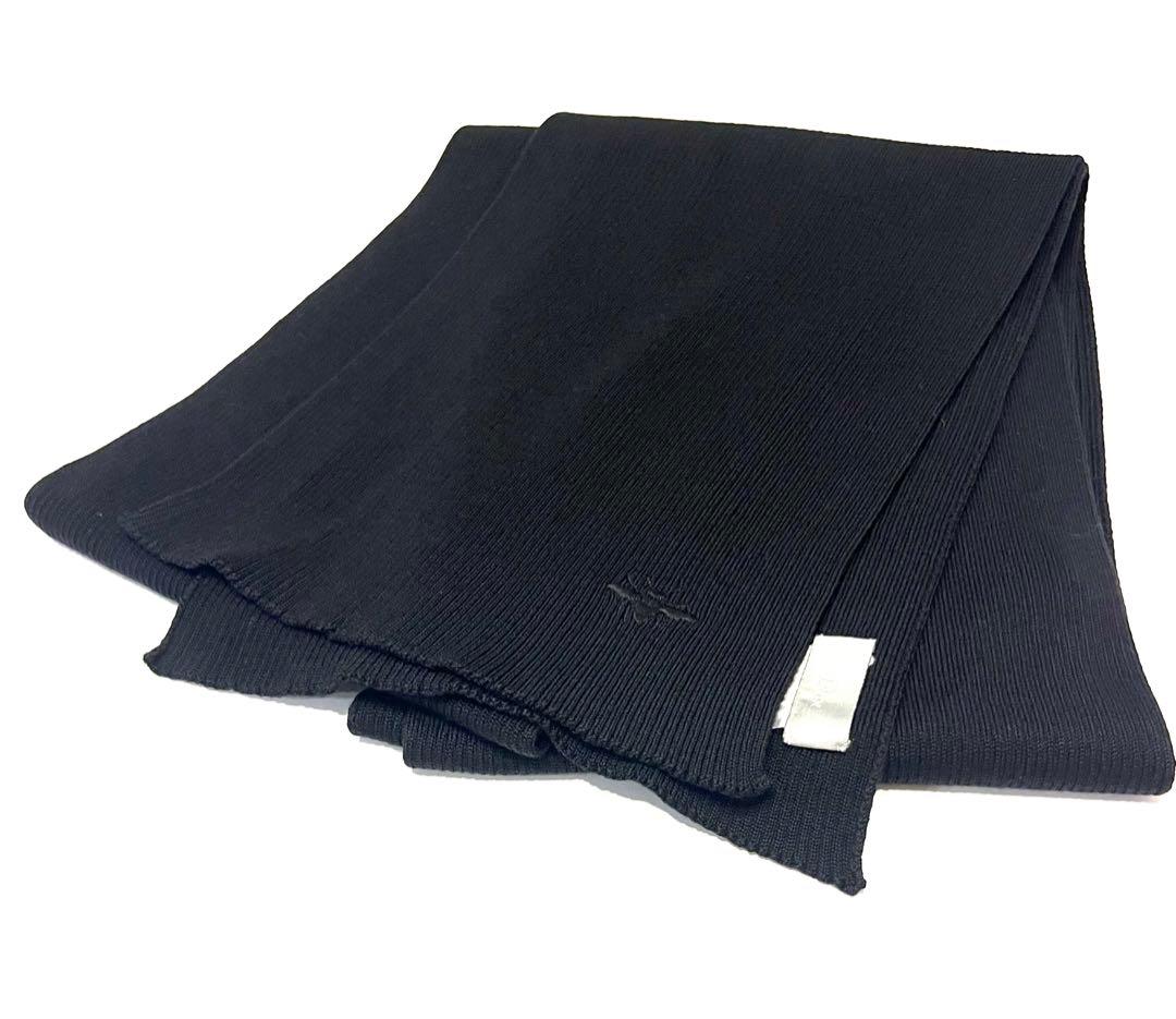 美品☆ディオール　ロングマフラー ストール BEE 蜂 ショール オム　ロゴ