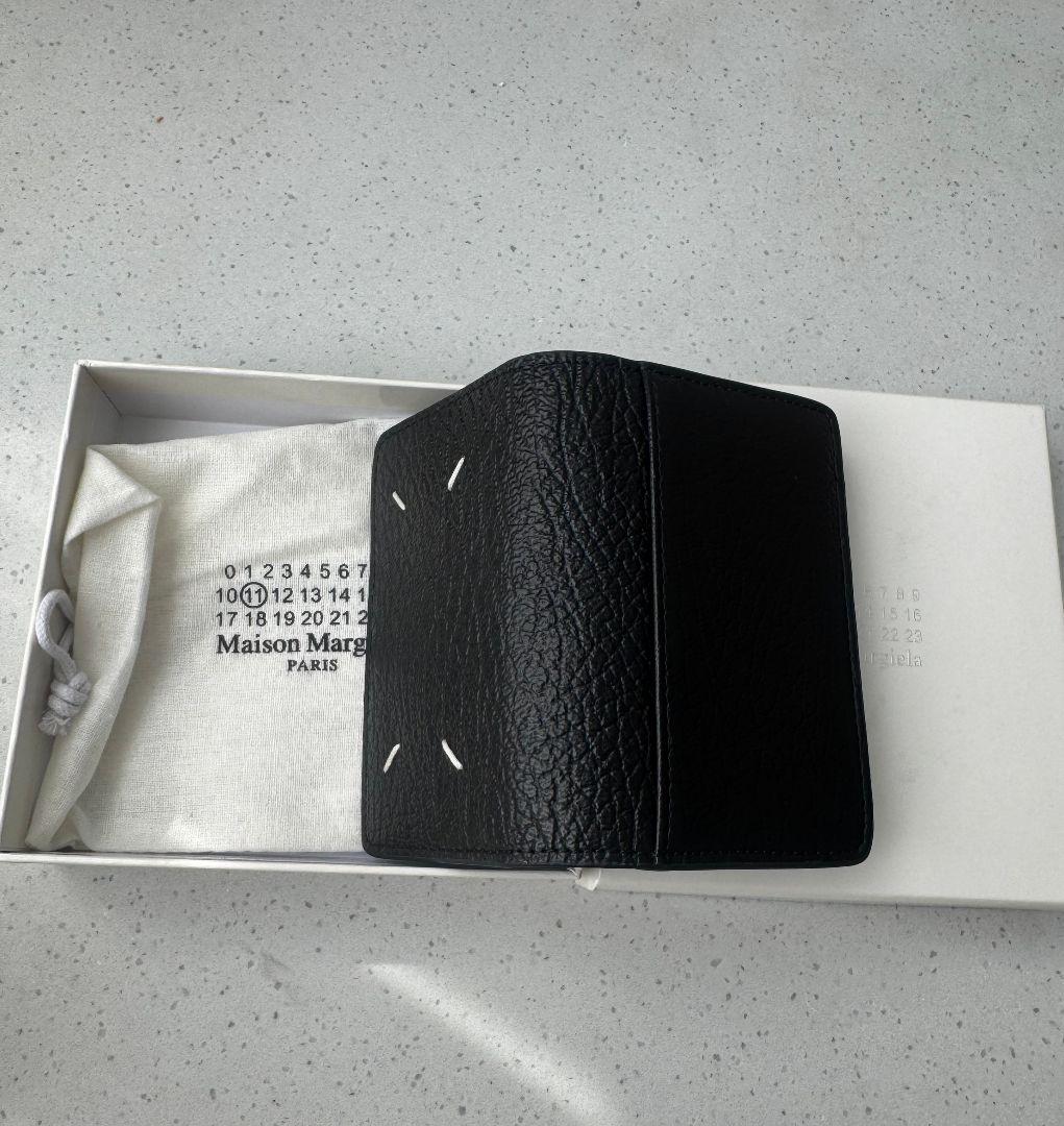 極美品✨Maison Margiela 三つ折り財布 黒