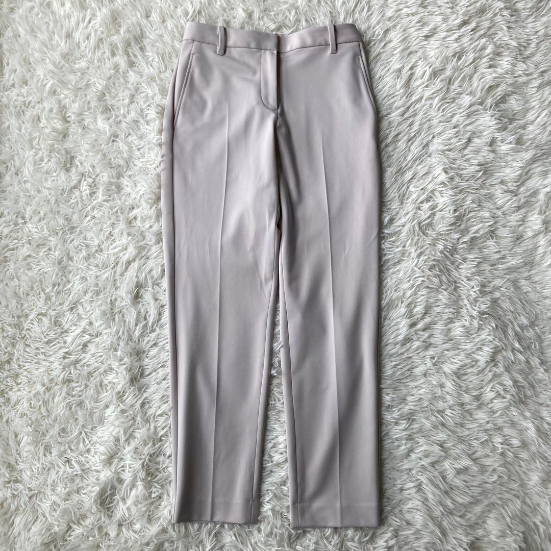 theory×PLST ツイードジャケット パンツスーツ セットアップ 濃紺 S