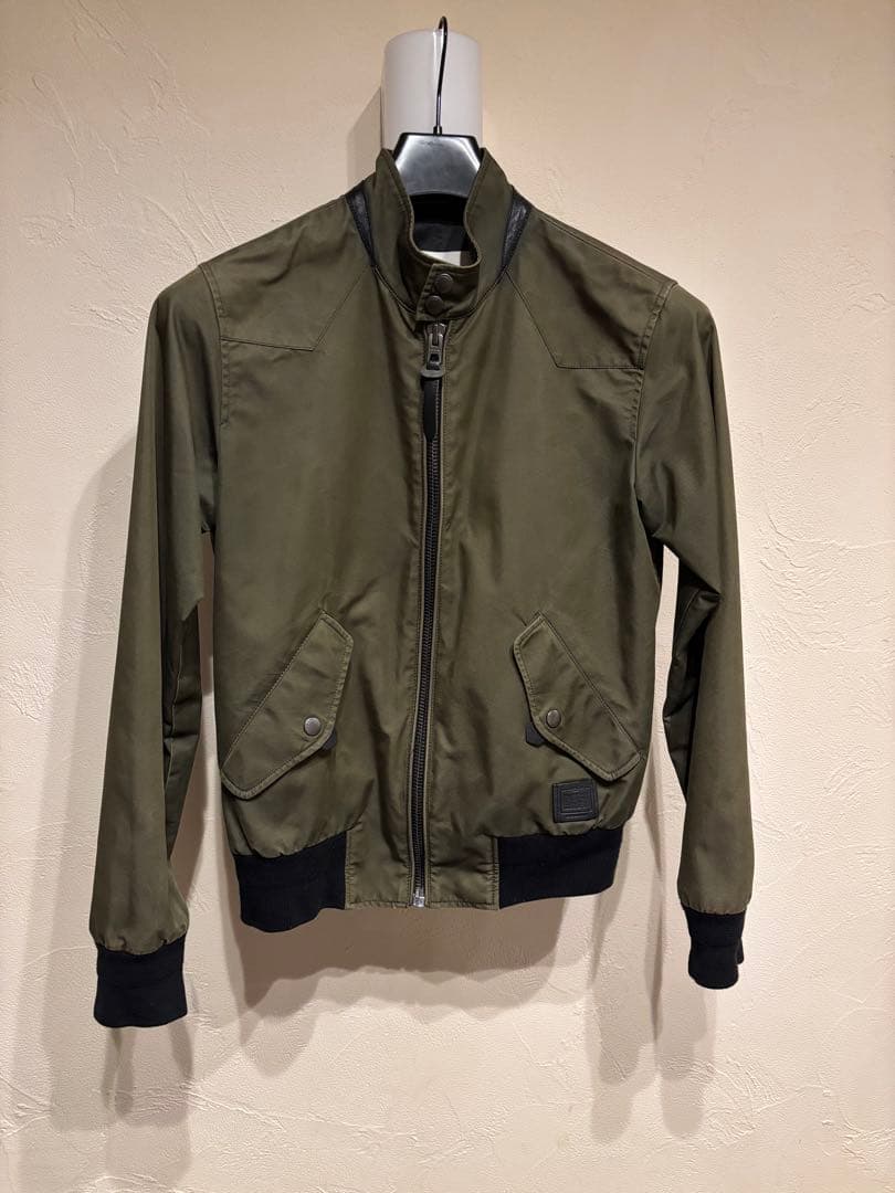 COACH コーチオリーブ MA-1 フライトジャケット Sサイズ