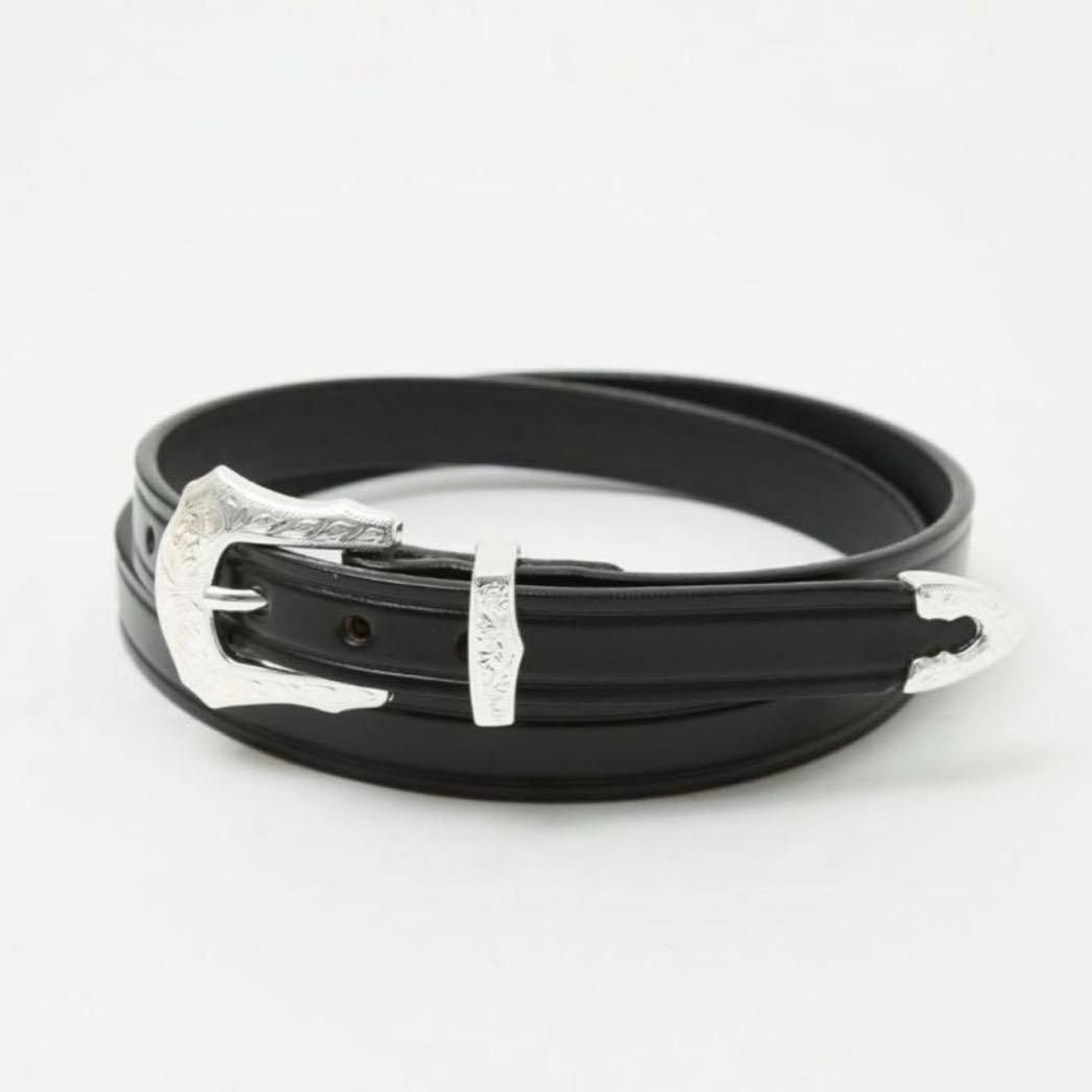 TORY LEATHER ウエスタン レザー 牛革 ベルト 28