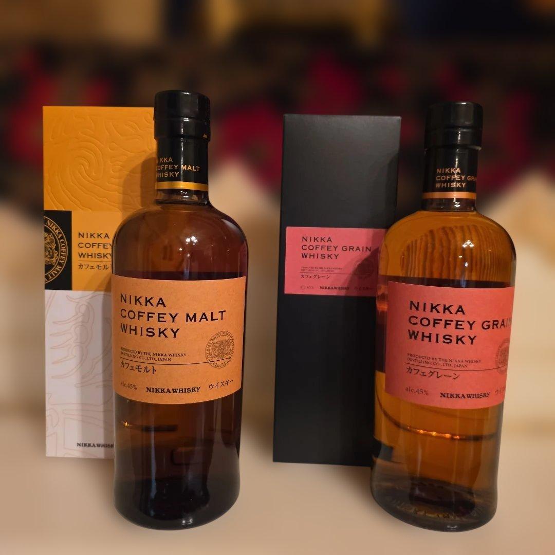 [NIKKA] <品薄状態> COFFEY モルト&グレーン(新品商品) 2本