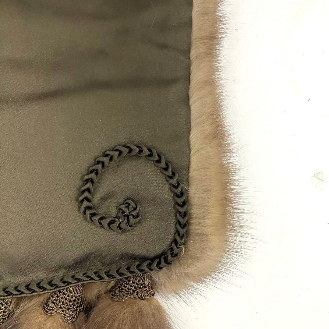 最高級☆ロシアンセーブル☆ショール☆SOBOL☆ソボル☆ファー☆ブラウン！