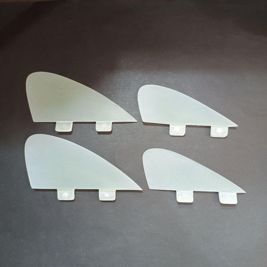 FCS対応 B5 BONZER系　クワッドフィン　ＶＯＬＡＮカラー ボンザー