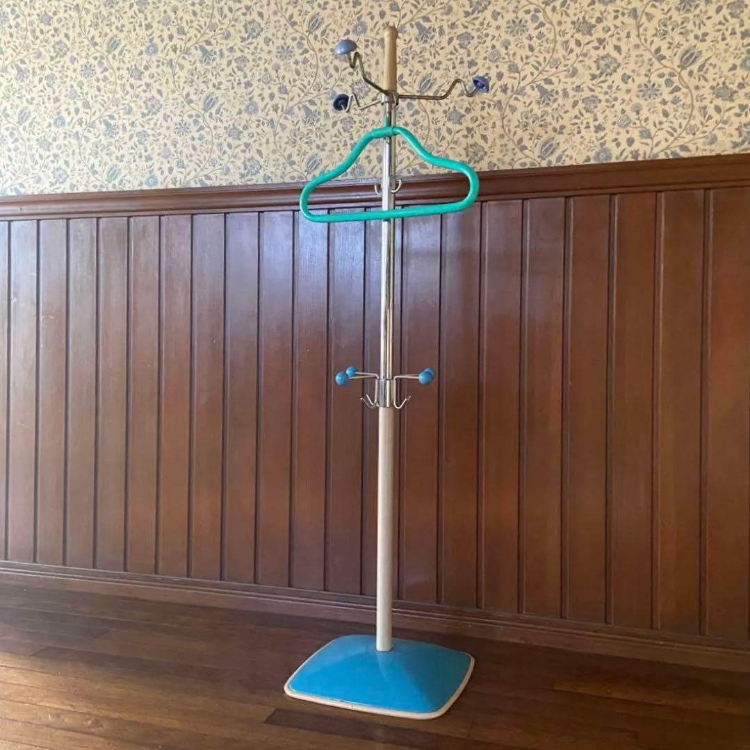 70’s スペースエイジ　ポールハンガー　昭和レトロ　当時物