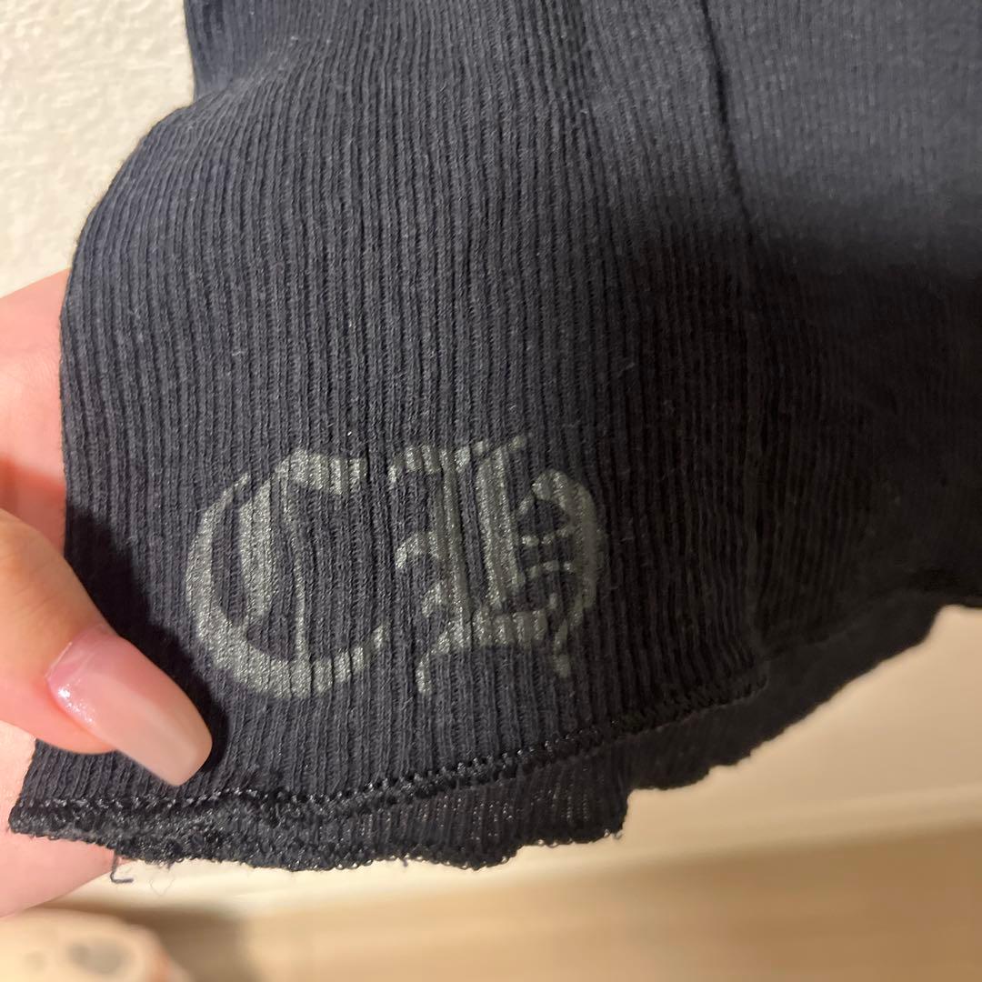 CHROME HEARTS ホースシュー　ブラック タンクトップ
