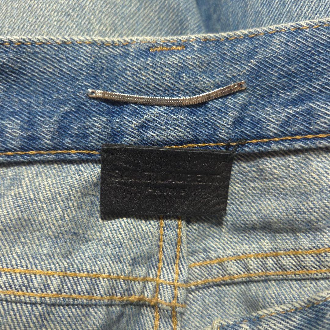 23ss SAINT LAURENT PARIS 70's フレアデニム
