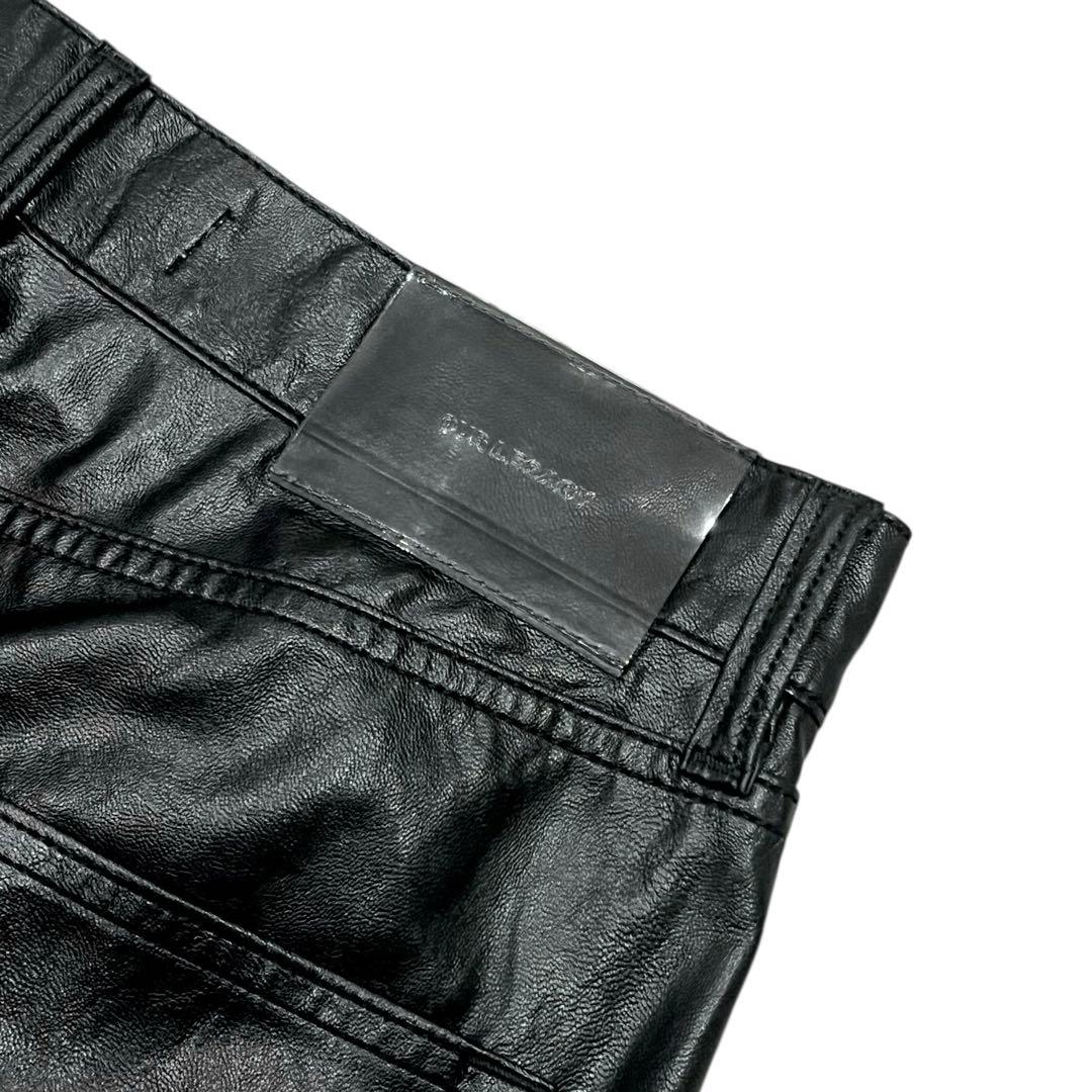 OUR LEGACY FORMAL MOTO CUT フェイクレザーパンツ