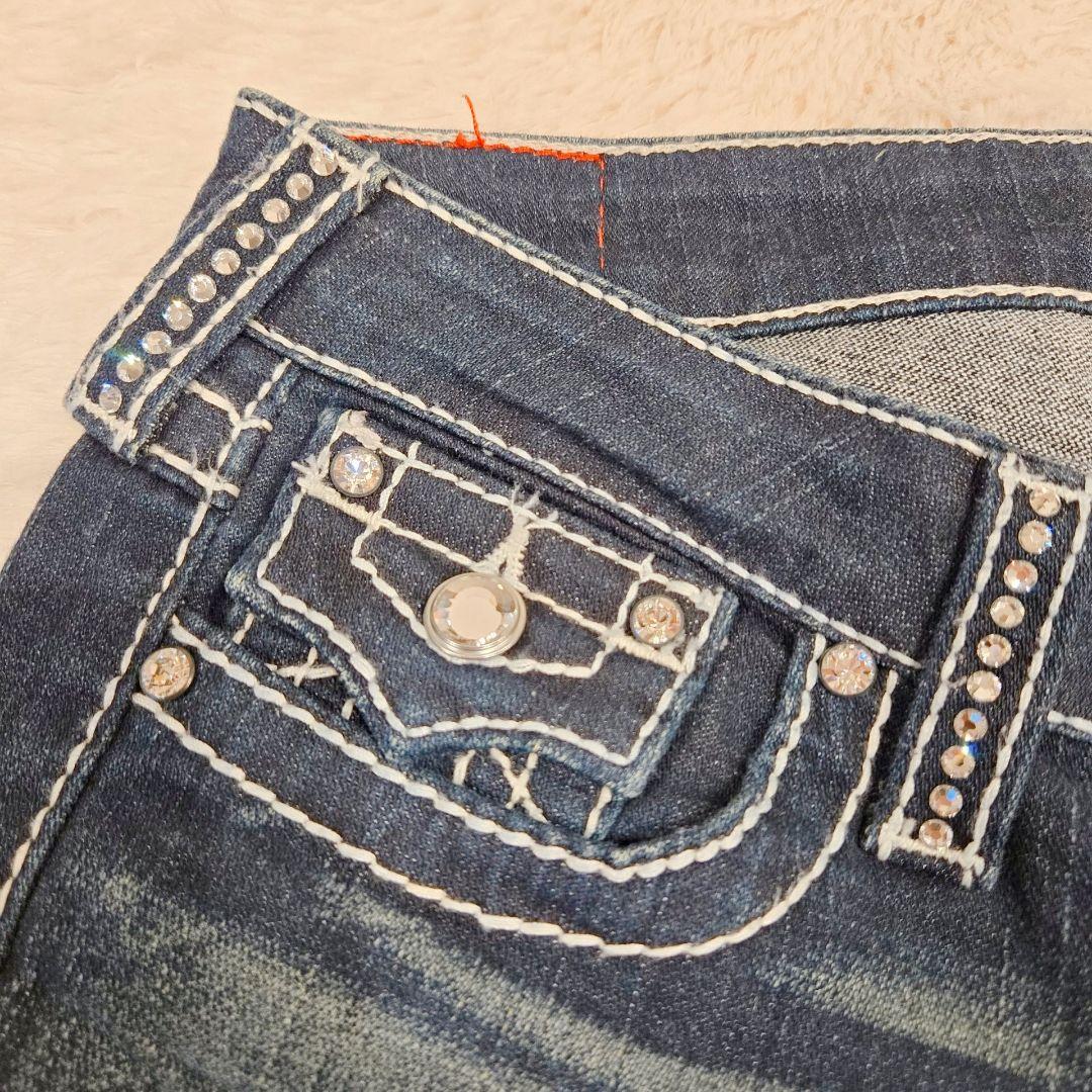 TRUE RELIGION DISCO BILLY BIG T デニム ビジュー