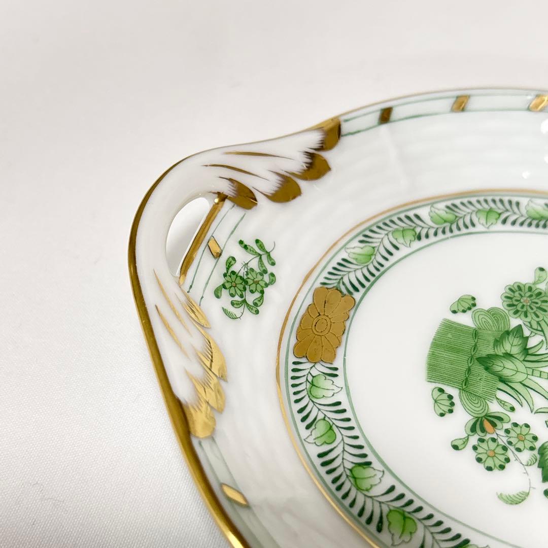 【希少】HEREND ヘレンド アポニーグリーン サービストレイ 洋食器