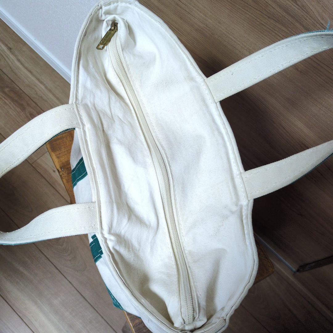 80s　USA製　エルエルビーン　トート　バック　ジップトップ　ジッパー　襤褸