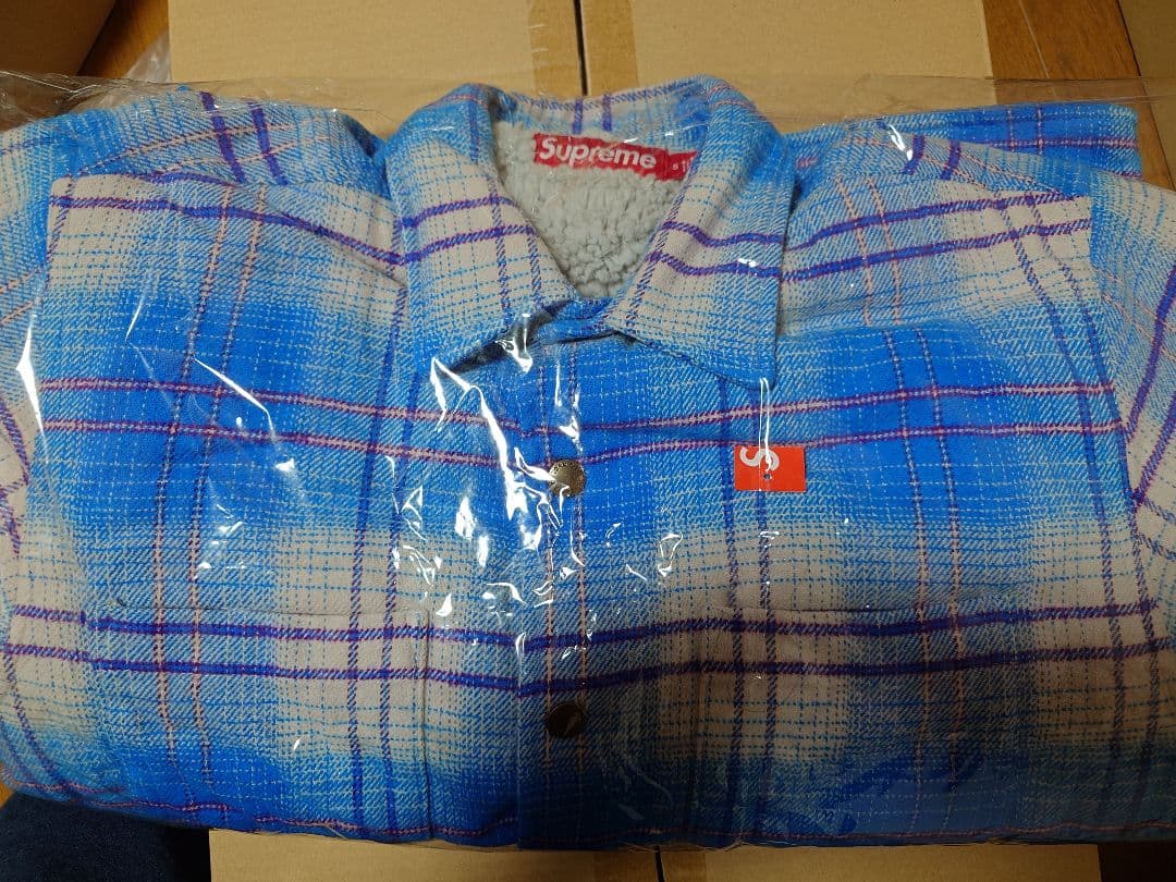 トップス Supreme Lined Flannel Snap Shirt