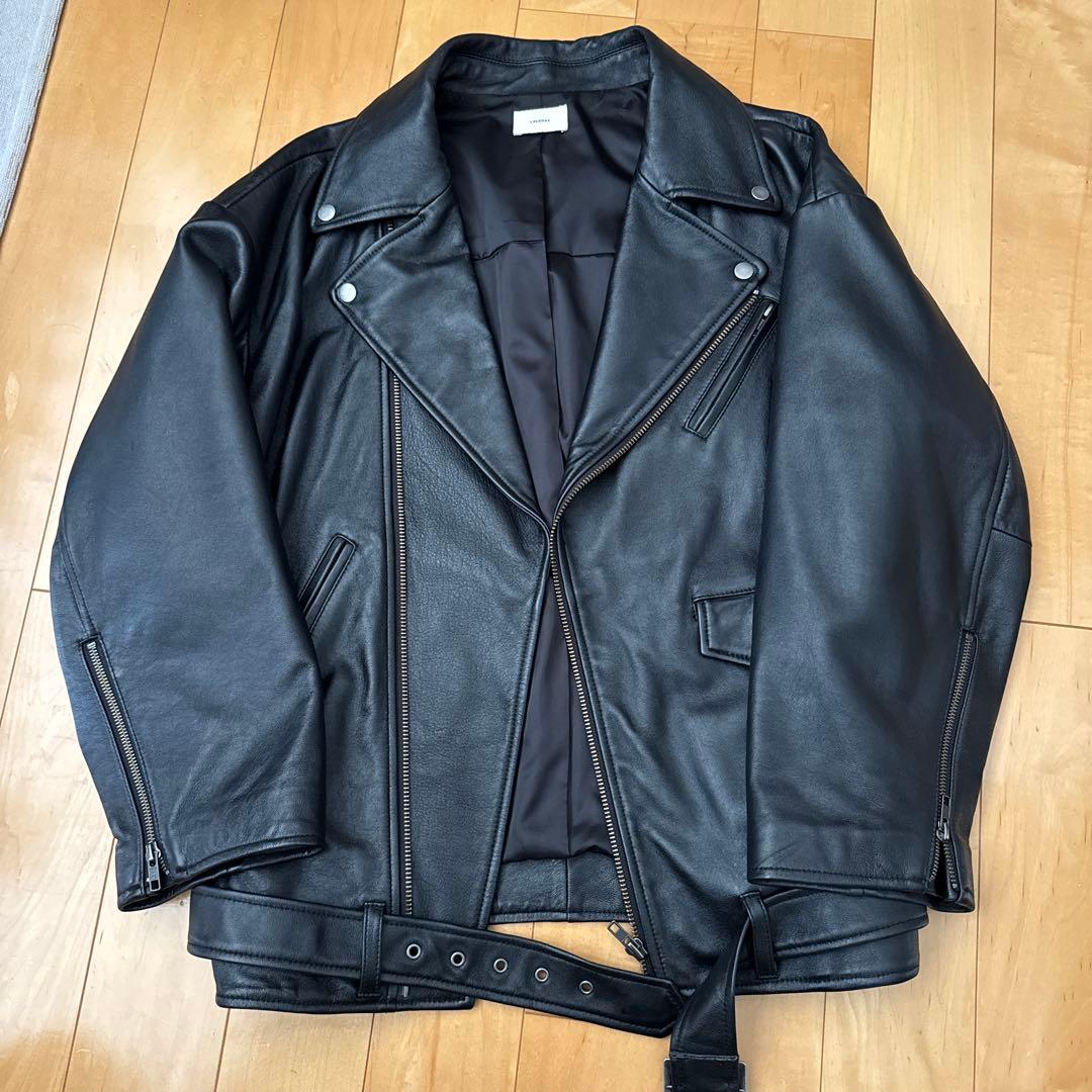 クレドナ　ラムレザー　美品