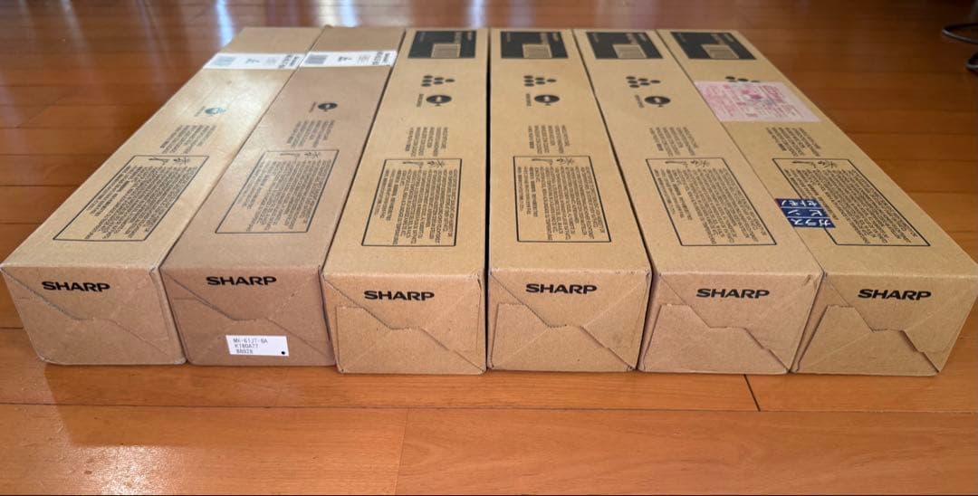 〓未使用品・送料込み〓SHARP トナー MX-61JT BA大容量ブラック6本