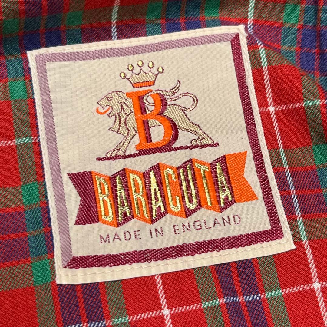 バラクータG9 ハミルトンジャケット 英国製 42 スウィングトップ 水色