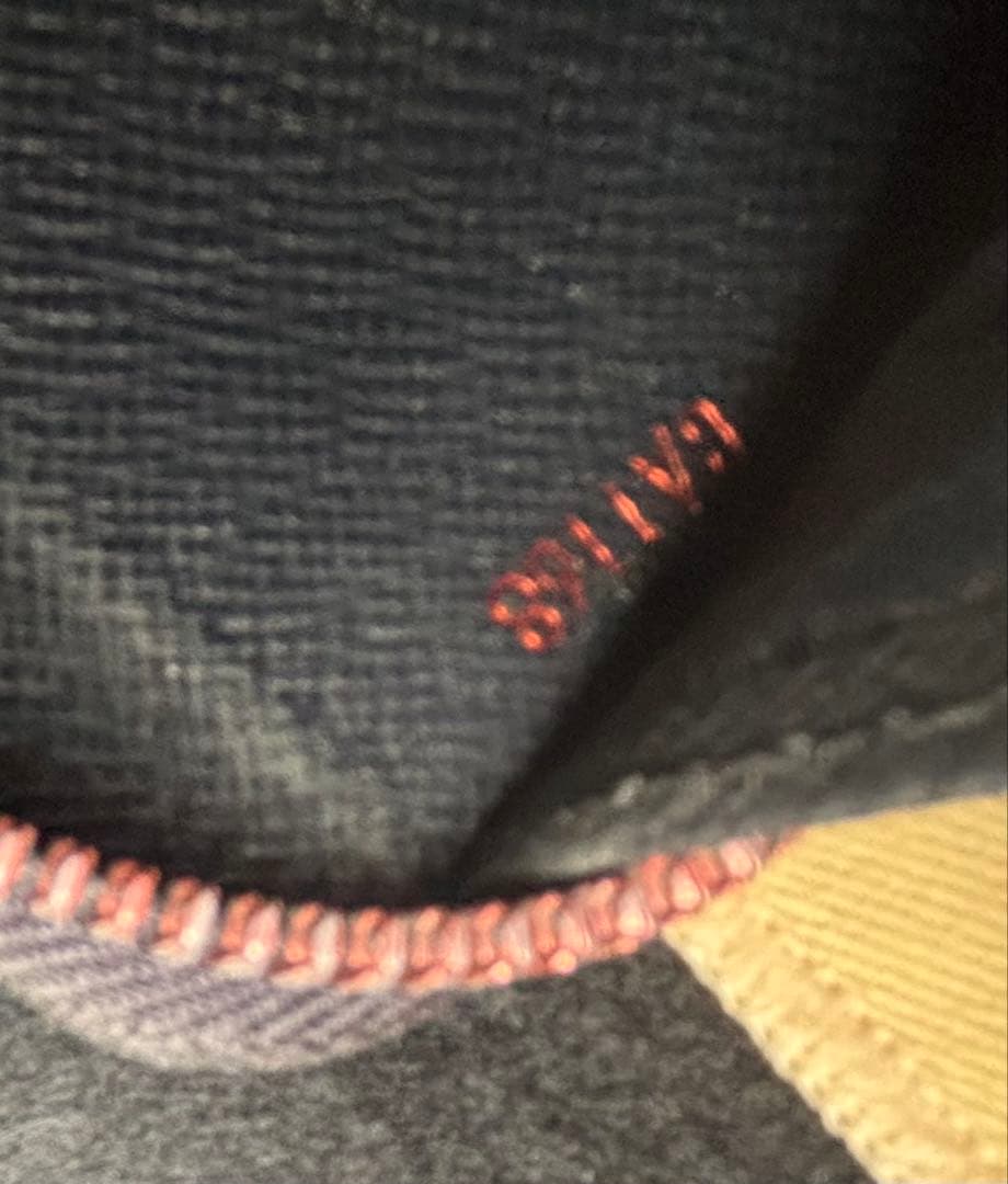 LOUIS VUITTON 長財布 ネイビー ピンク