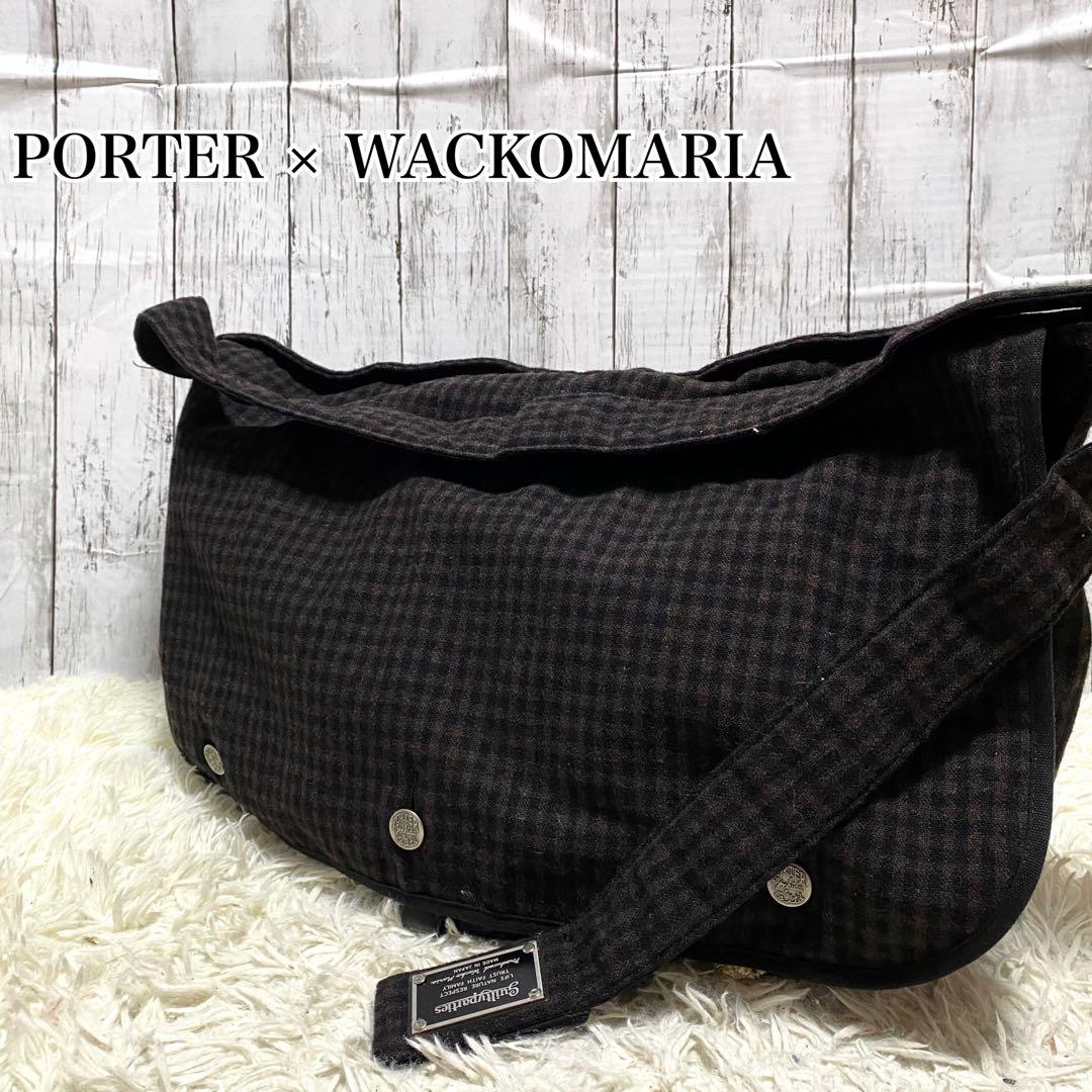 極美品✨PORTER × WACKOMARIA ショルダーバッグ サコッシュ