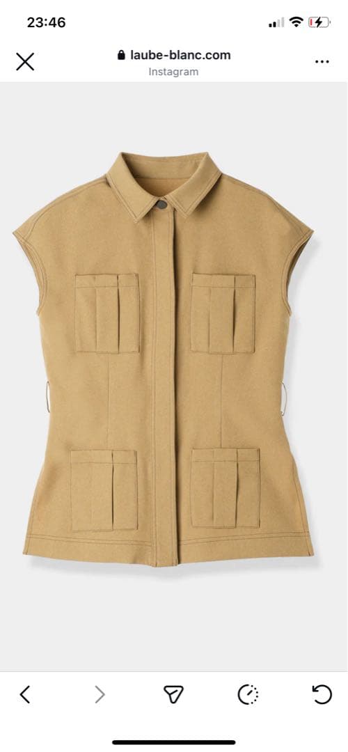 【新品タグ付】LAUBEBLANC | French Sleeve Jacket