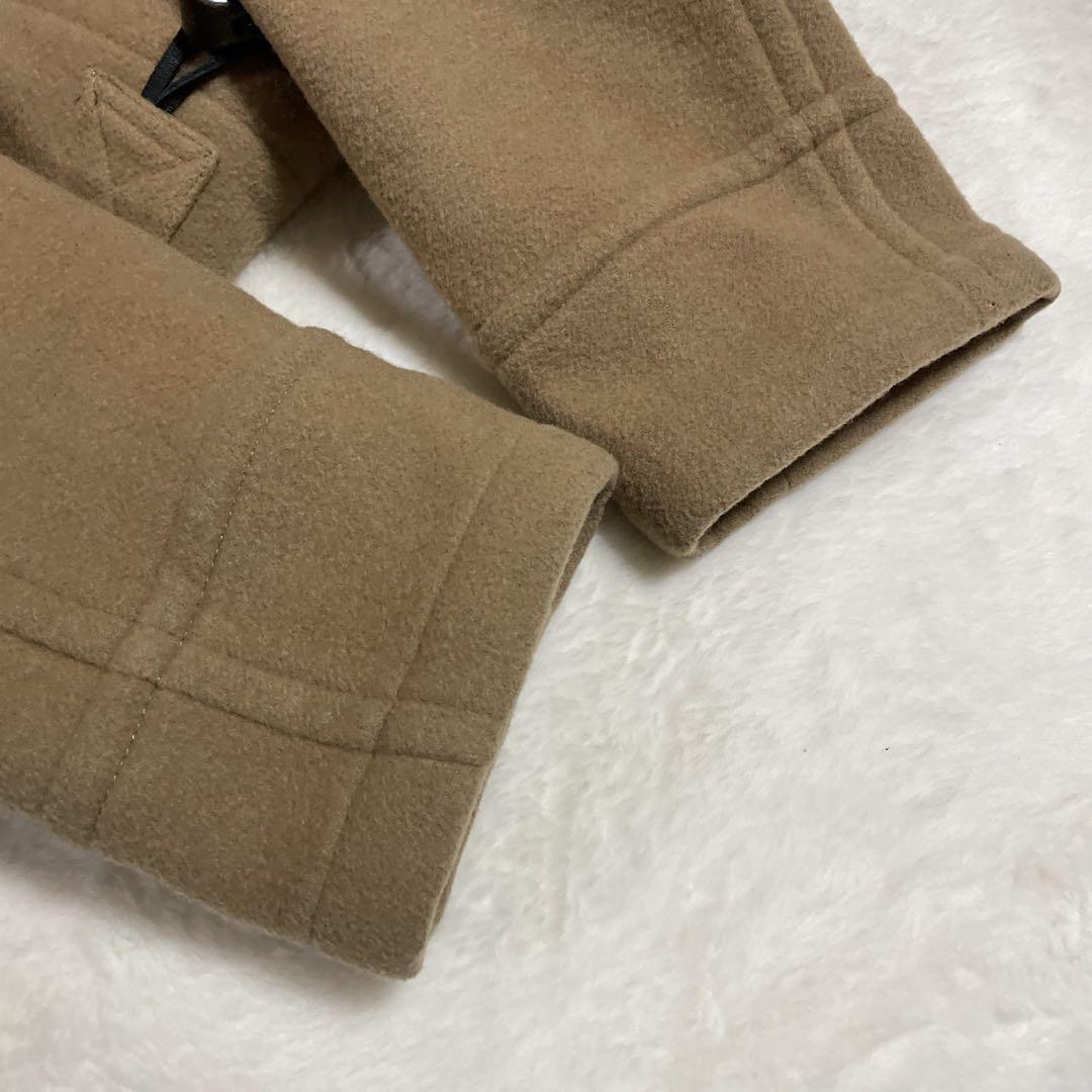 極美品● バーバリーブルーレーベル ダッフルコート ノバチェック ベージュ 38
