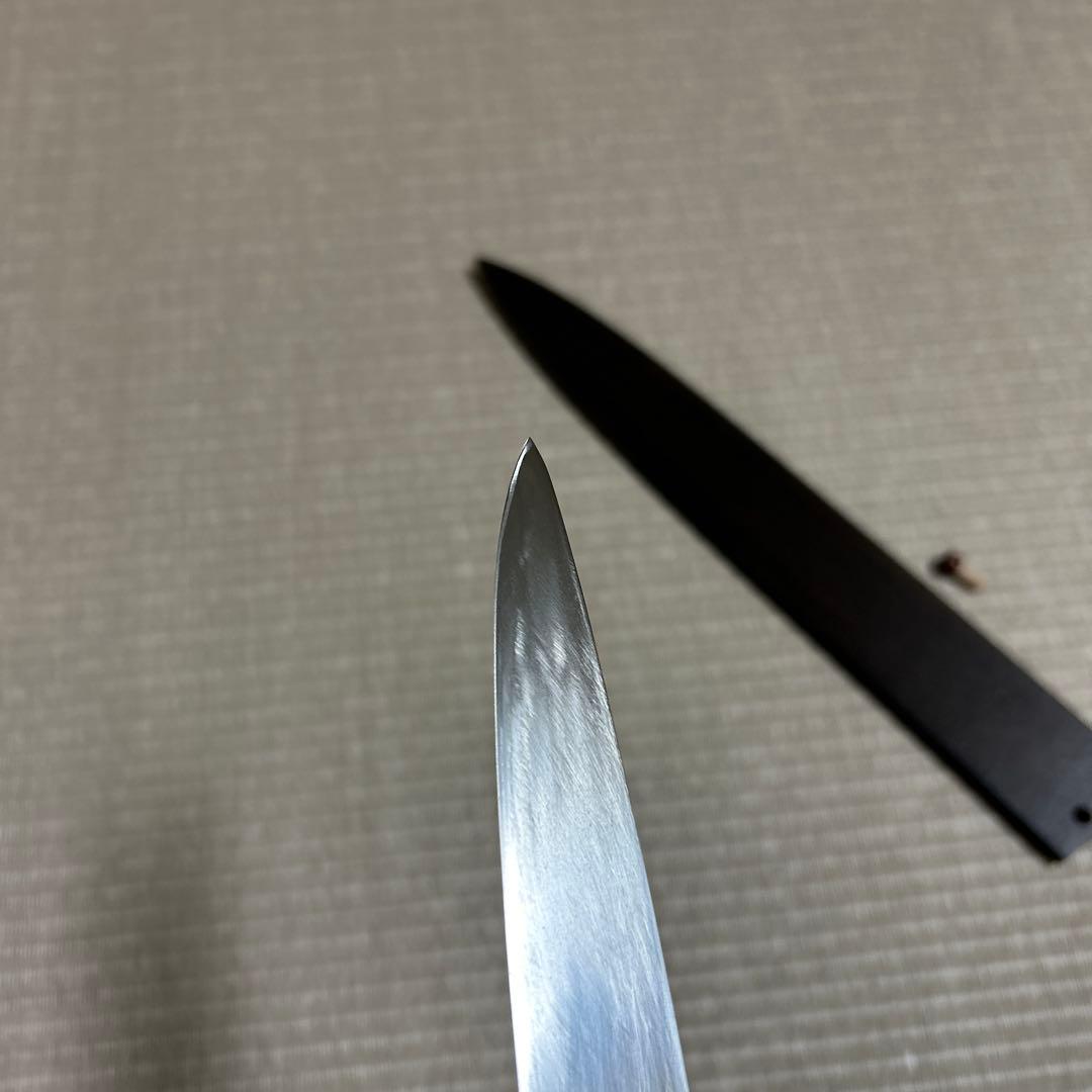 柳刃　包丁　和包丁　七寸　鞘付き　刺身包丁