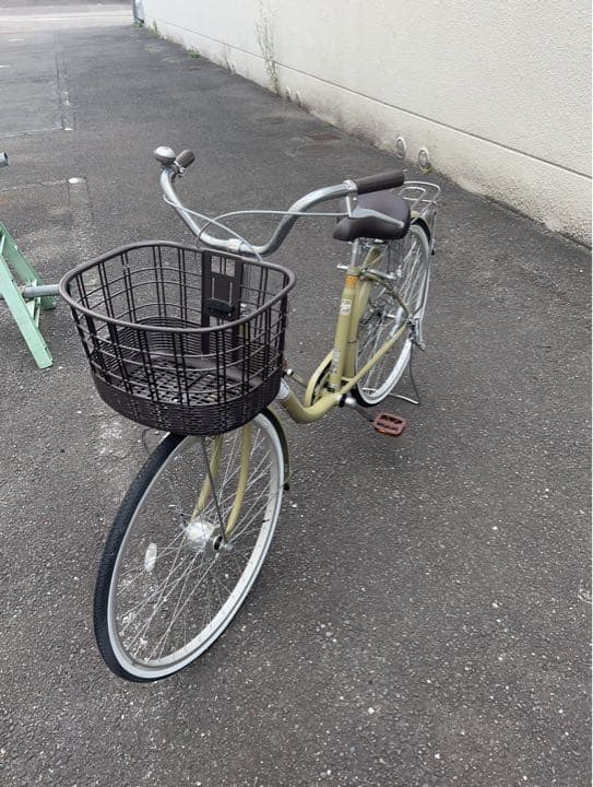 シティサイクル27インチ シマノ 通勤 通学 買い物 大型カゴ 自転車本体
