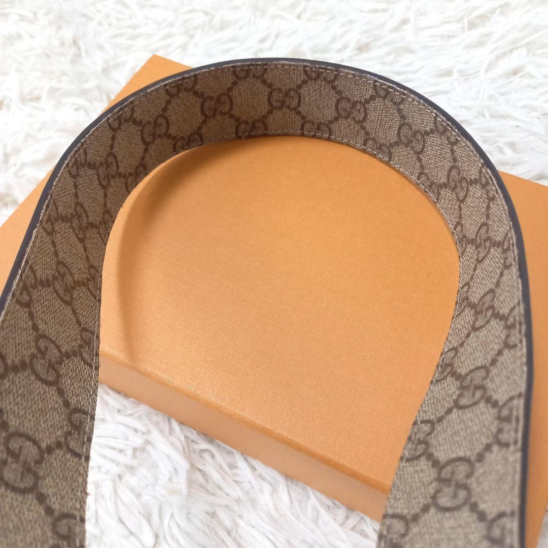 GUCCI　グッチ　インターロッキング　ベルト　GG　スプリーム　バックル