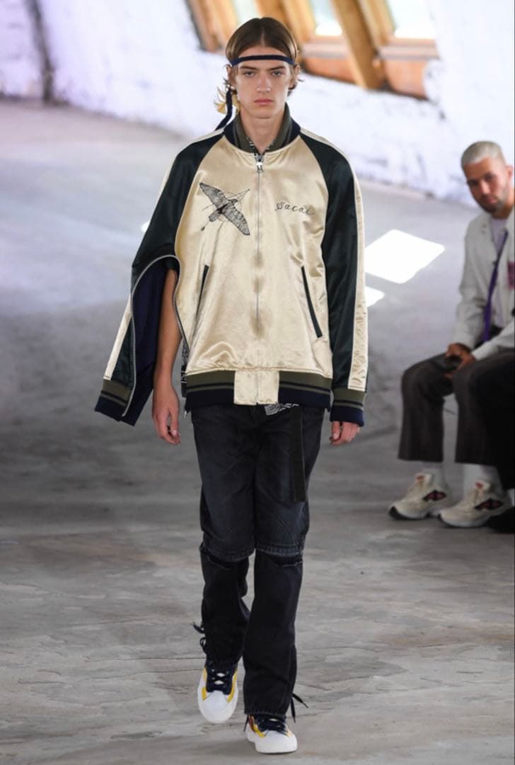 sacai メンズ　スカジャン 2019SS Dr.wooコラボ　サイズ1